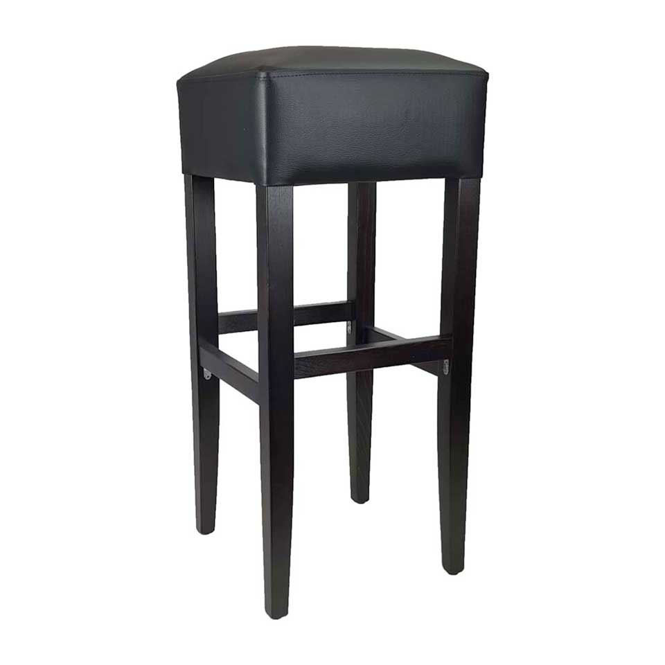 Apollo Stool with Black Frame